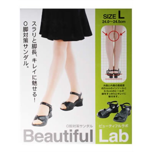 O脚対策サンダル ビューティフルラボ L 【アルファックス】
