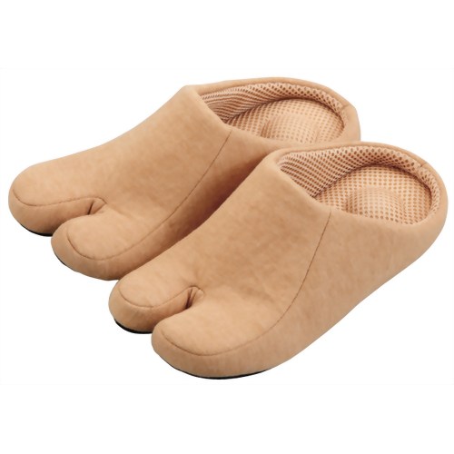 健康足袋スリッパ ベージュ 【アルファックス】