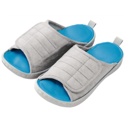 健康ルームサンダルMEN'Sふみっぱ フレッシュブルー 【アルファックス】