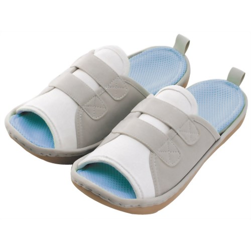 健康ルームサンダルふみっぱスリッパ ブルー 【アルファックス】