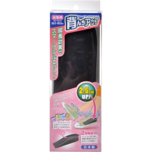 is-fit 背んちアップ 2.5cm 女性用 【モリト】