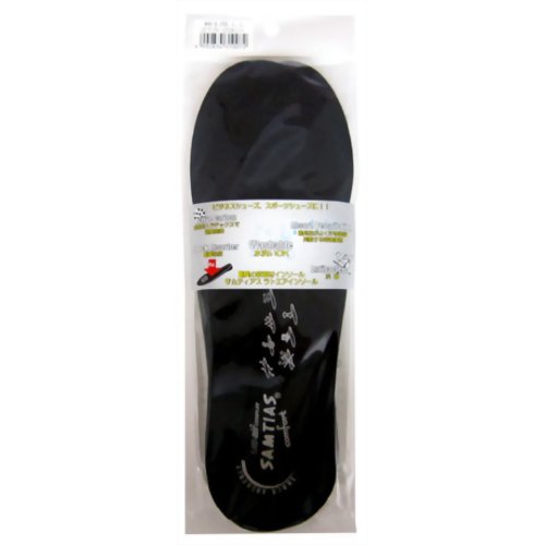 サムティアス ラットエアーインソール 紳士用 ブラック LL 27.5-29cm 1足入り　【近藤】