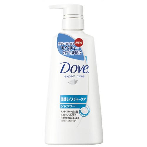 ダヴ 浸透モイスチャーケア シャンプー ポンプ 500ml 【Dove】 【ユニリーバ・ジャパン】