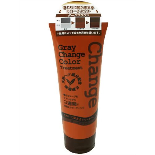 グレイチェンジカラー トリートメント ダークブラウン 240g 【純薬】