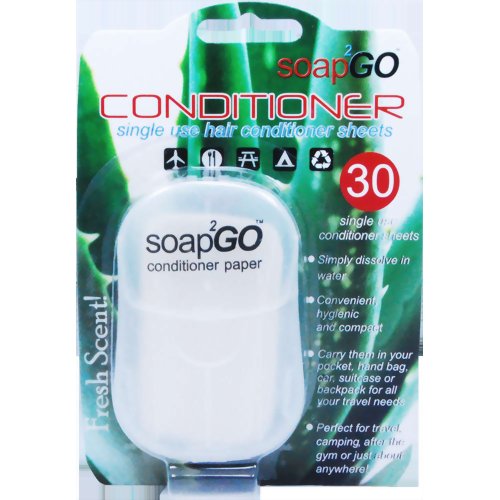 Soap2GO コンディショナーシート 30枚　【スリーアローユニティー】