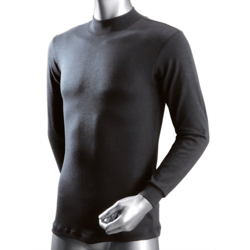 BODY TOUGHNESS サーモ ハイネックシャツ JW-149 ブラックLL 【おたふく手袋】