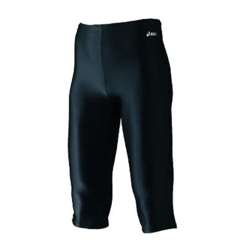 インナーマッスル(大腰筋強化スパッツ) メンズハーフ ブラック S XA350290 【アシックス】