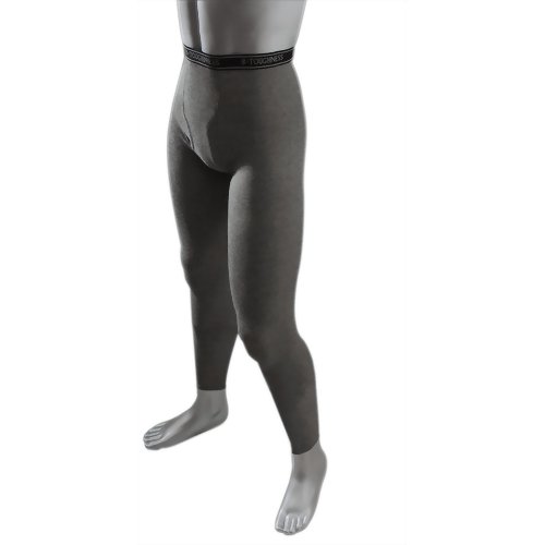 BODY TOUGHNESS ロングタイツ JW-168 グレーM 【おたふく手袋】