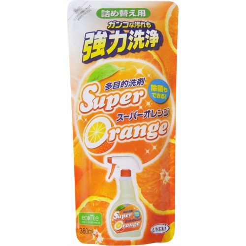 スーパーオレンジ泡タイプ 詰替え 360ml 【UYEKI】