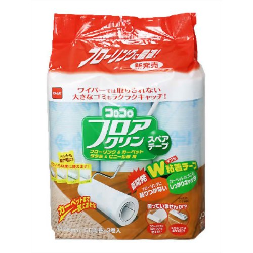 コロコロ フロアクリン スペアテープ 3巻入 【ニトムズ】