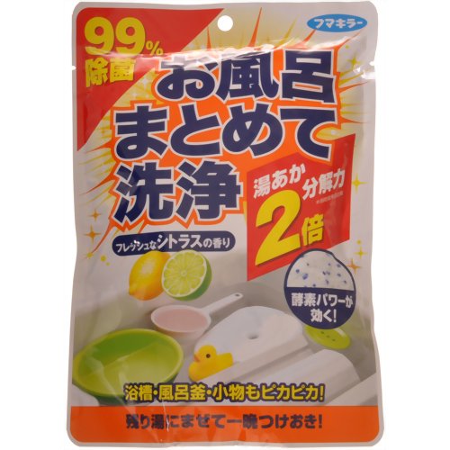 フマキラー お風呂まとめて洗浄 230g シトラスの香り 【フマキラー】