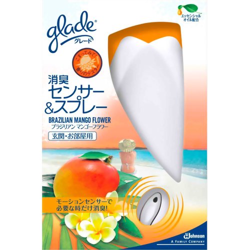 グレード 消臭センサー&スプレー 玄関・お部屋用 ブラジリアンマンゴーフラワー 18ml 【ジョンソン】