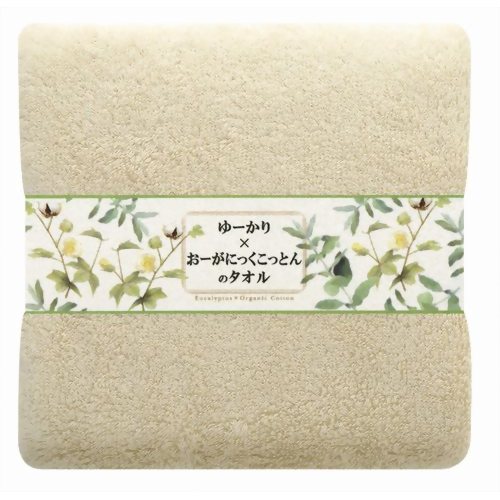 ゆーかり*おーがにっくこっとんのタオル パイル バスタオル ブラウン 【マツイコーポレーション】