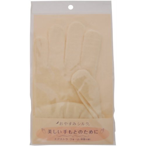 おやすみシルク 絹薄地おやすみ手袋 【ラッシュ】