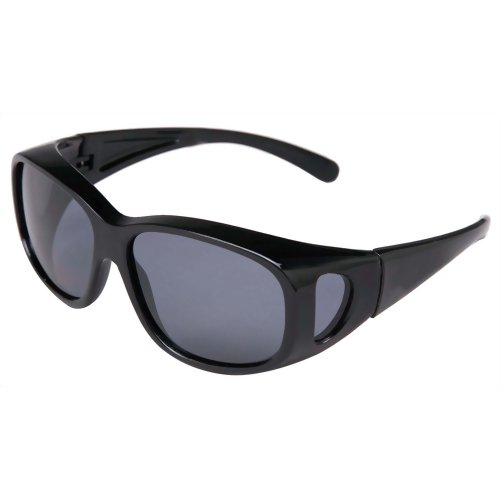 偏光オーバーサングラス ブラック 【コモライフ】