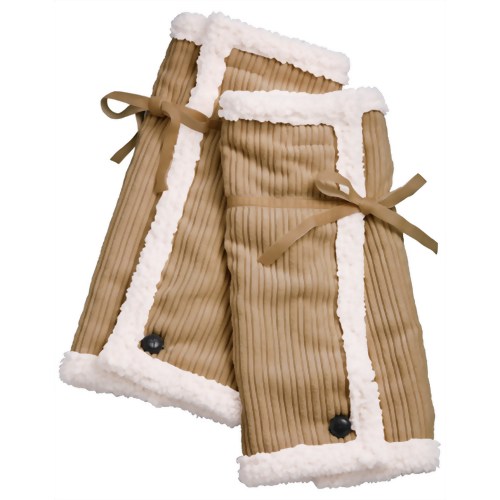 やわらかボアのフットウォーマー ブラウン 【アルファックス】