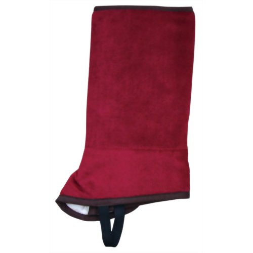 オーラ蓄熱繊維 足湯気分 足浴ウォーマー ワイン 【富士パックス販売】