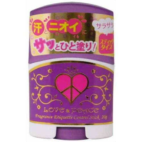 ラブ&ピース フレグランス エチケット コントロール スティック 20g 【コスメプランニング】