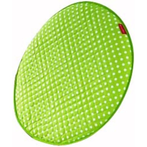 【節電対策グッズ】水玉キルト 日除けハンドルカバー ライトグリーン 【新和】