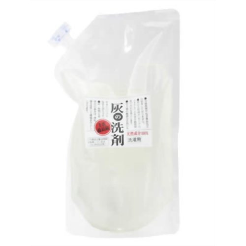 土佐備長炭 灰の洗剤(洗濯用) 詰替え用 1000ml 【木炭屋】