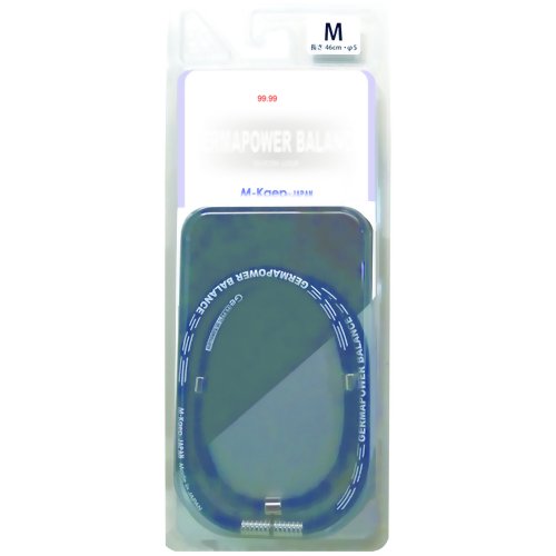 ゲルマパワーバランス シリコンループ ダークブルー M 【エムケイプジャパン】