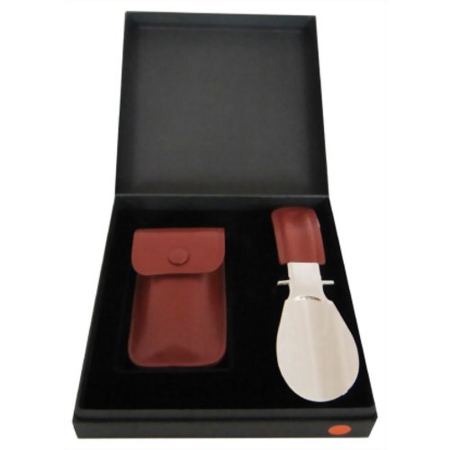 ダナック レザーシューホーン ケース付き ブラウン*1本　【近藤】