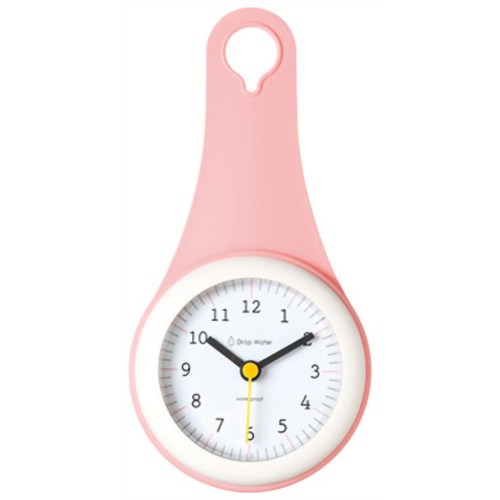 reina 防滴仕様で浴室もキッチンもOK アナログクロック サクラ RJ044CL16-SK 【reacJAPAN (レアック・ジャパン)】