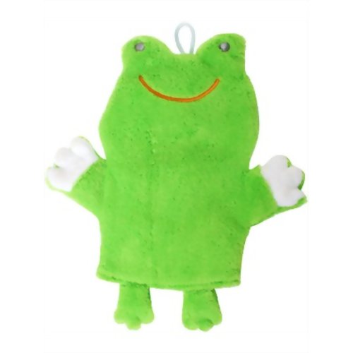 ケロケロバブルフロッグ バスミトン グリーン　【マーナ】