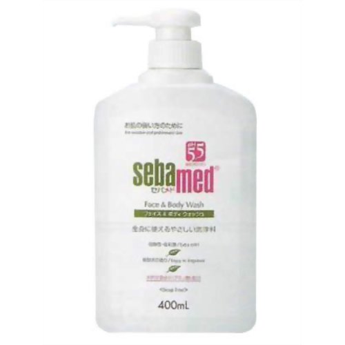 セバメド フェイス&ボディウォッシュ ポンプタイプ 400ml 【ロート製薬】
