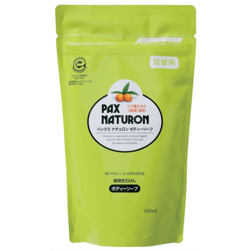 パックスナチュロン ボディーソープ 詰替用 500ml 【太陽油脂】