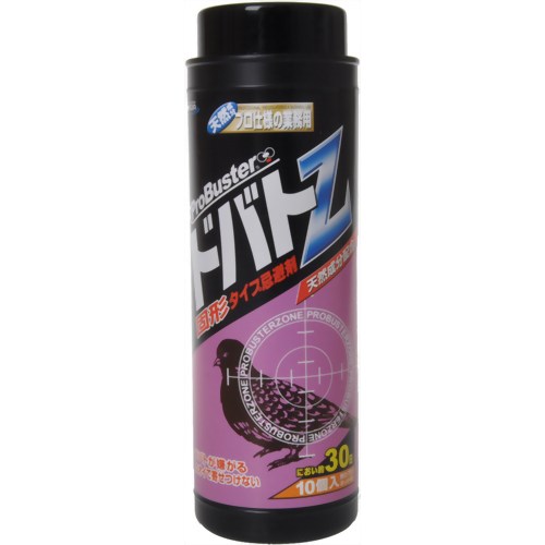 プロバスター ドバトZ 固形タイプ忌避剤 10個入(吊り下げネット付) 【SHIMADA】