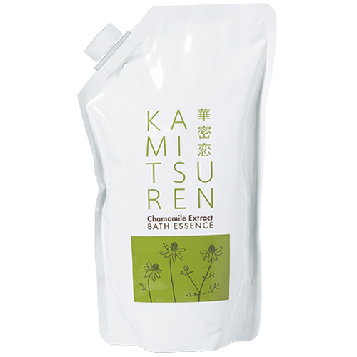 華密恋(カミツレン) 薬用入浴剤詰替え用 350ml(入浴剤) 【カミツレ研究所】カモミールの薬効をそのまま引き出した特許製法カミツレエキス100％の華密恋薬用入浴剤 医薬部外品