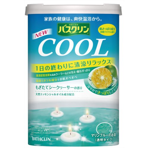 バスクリン クール もぎたてシークワーサーの香り 660g 【バスクリン】