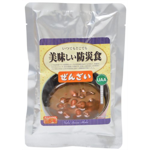 ［防災の日］【防災用品・防災グッズ】美味しい防災食 ぜんざい 150g【アルファフーズ】