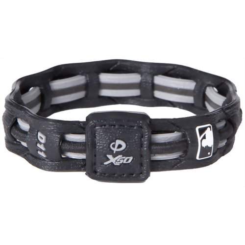 ファイテン RAKUWAブレスX50 2012ダルビッシュ有モデル ブラック/グレー 18cm