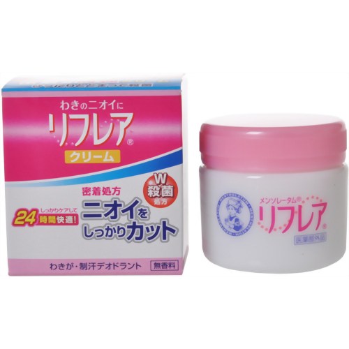 【汗　ニオイ　臭い　対策】 メンソレータム リフレア薬用 デオドラントクリーム 55g