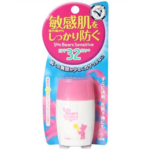【UV 紫外線】 メンターム サンベアーズセンシティブS SPF32 30ml