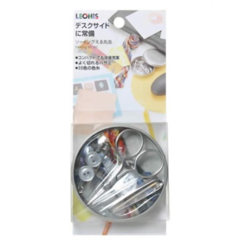 ソーイングえる丸缶 98004　【レオニス】