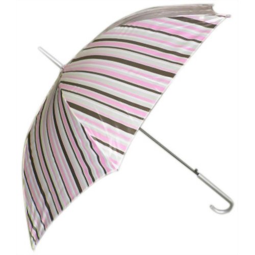 ポリエステルジャンプ傘 58cm ストライプ 【Paltac海外事業部】