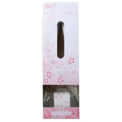 【季節限定】garden of freedom リードディフューザー サクラ 【三和トレーディング】