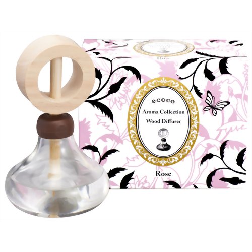 ecoco ウッドディフューザー ローズの香り 45ml