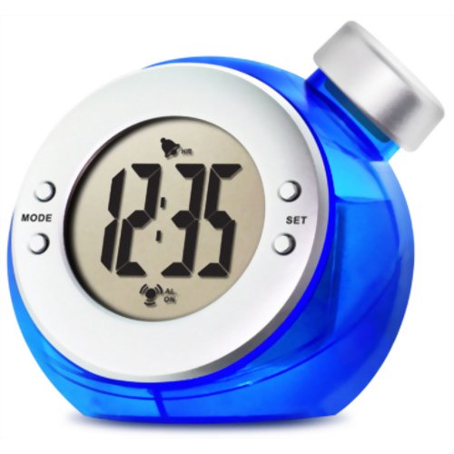 ベルソス ウォーター バッテリー アラームクロック(目覚まし時計) ブルー VS-302 【ベルソス】