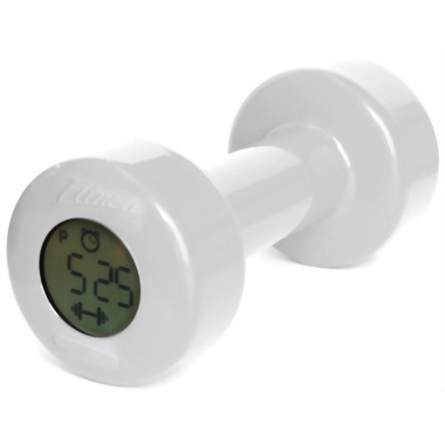 ベルソス ダンベルアラームクロック(目覚まし時計) ホワイト HA-3009 【ベルソス】