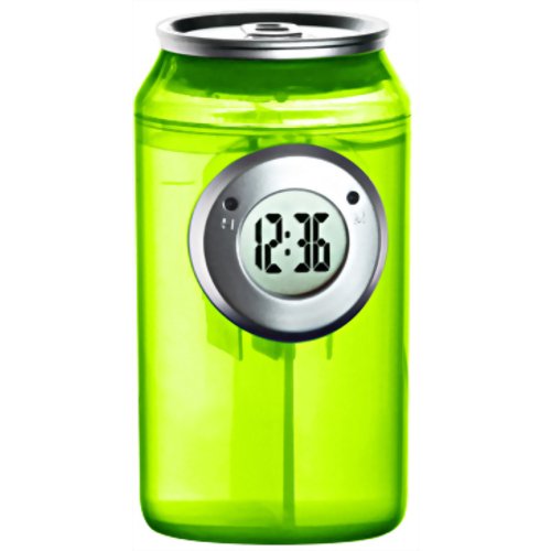 ベルソス ウォーター バッテリー 缶 クロック(時計) グリーン VS-300 【ベルソス】