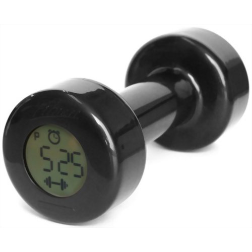 ベルソス ダンベルアラームクロック(目覚まし時計) ブラック HA-3009 【ベルソス】