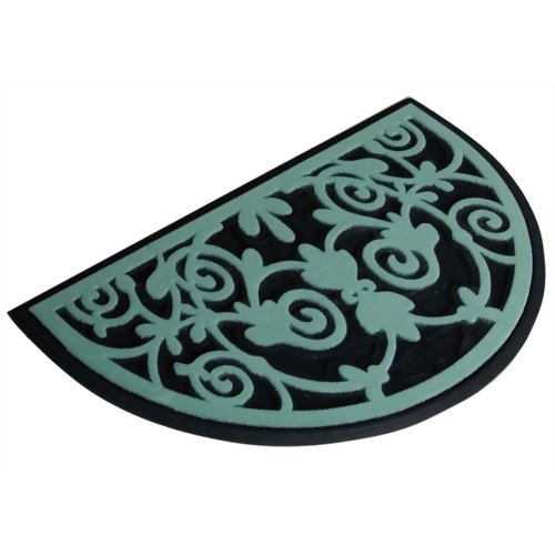 2層構造玄関クリーンマット(半円タイプ) 【コモライフ】