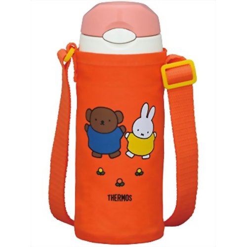 サーモス 真空断熱ストローボトル 0.37L ミッフィー レッド FEP-400FB R 【サーモス(THERMOS)】