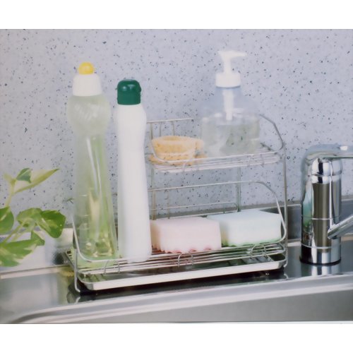 洗剤ラック(L) KS016 【オークス】