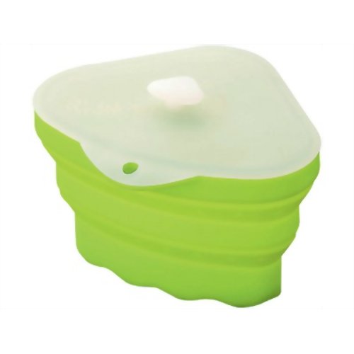 蓋付きシリコン三角コーナー グリーン 【アーネスト】