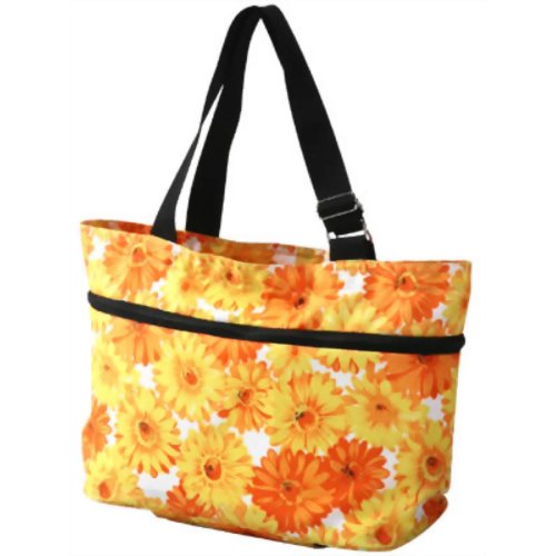 キャスター付き2WAYトートバッグ 花柄 【富士商】